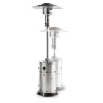 Patio heater inschuifbaar op gas huren bij vanBos Barneveld – Perfect voor het verwarmen van je terras of buitenruimte. Dankzij het inschuifbare design is deze terrasverwarmer makkelijk op te bergen en biedt hij efficiënte warmte, zelfs op de koelere avonden.