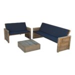 Steigerhouten loungeset te huur bij vanBos Barneveld. Deze robuuste en sfeervolle loungeset is ideaal voor tuinfeesten, evenementen of een gezellige zithoek. Comfortabel, stijlvol en perfect voor zowel binnen- als buitengebruik