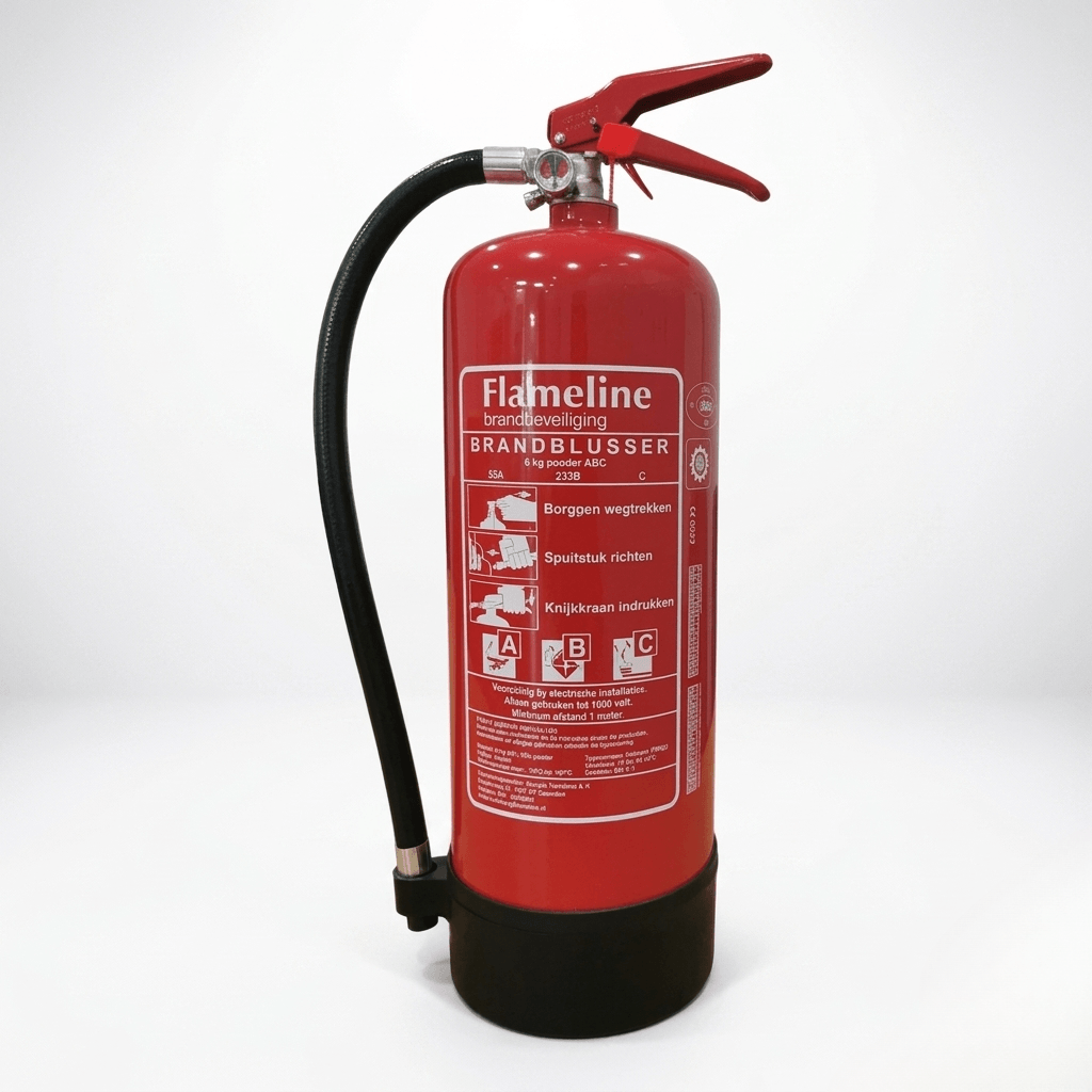 Brandblusser 6 kg.
