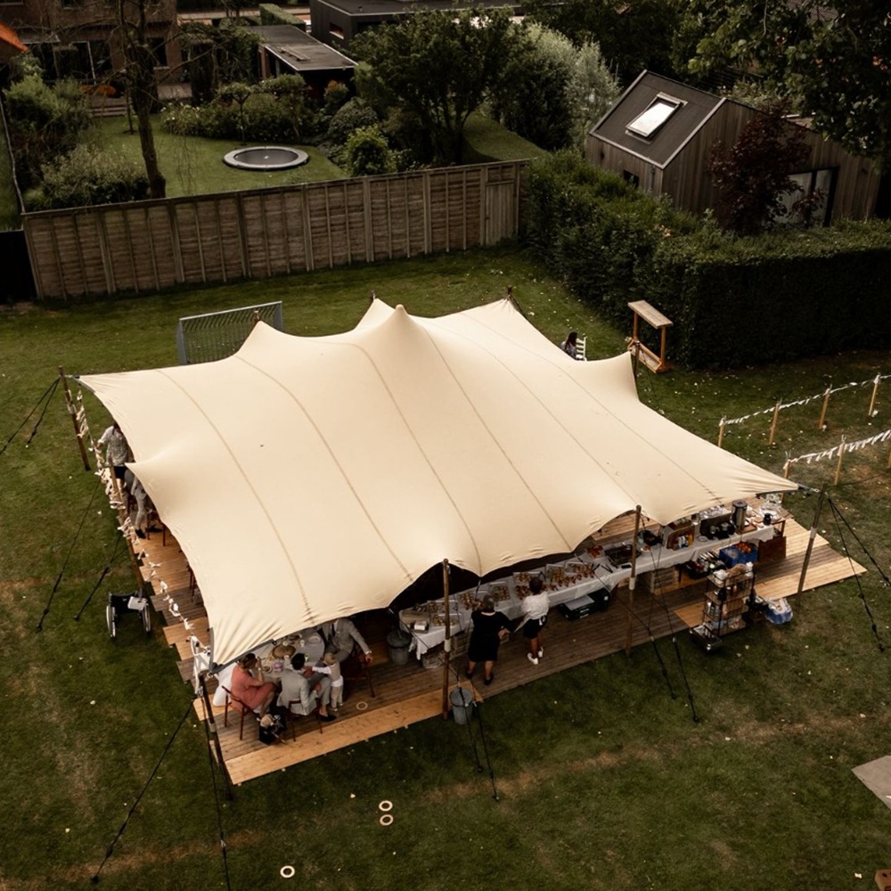Stretchtent 10x10 meter