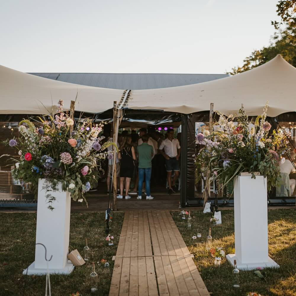 Stretchtent 20x20 meter