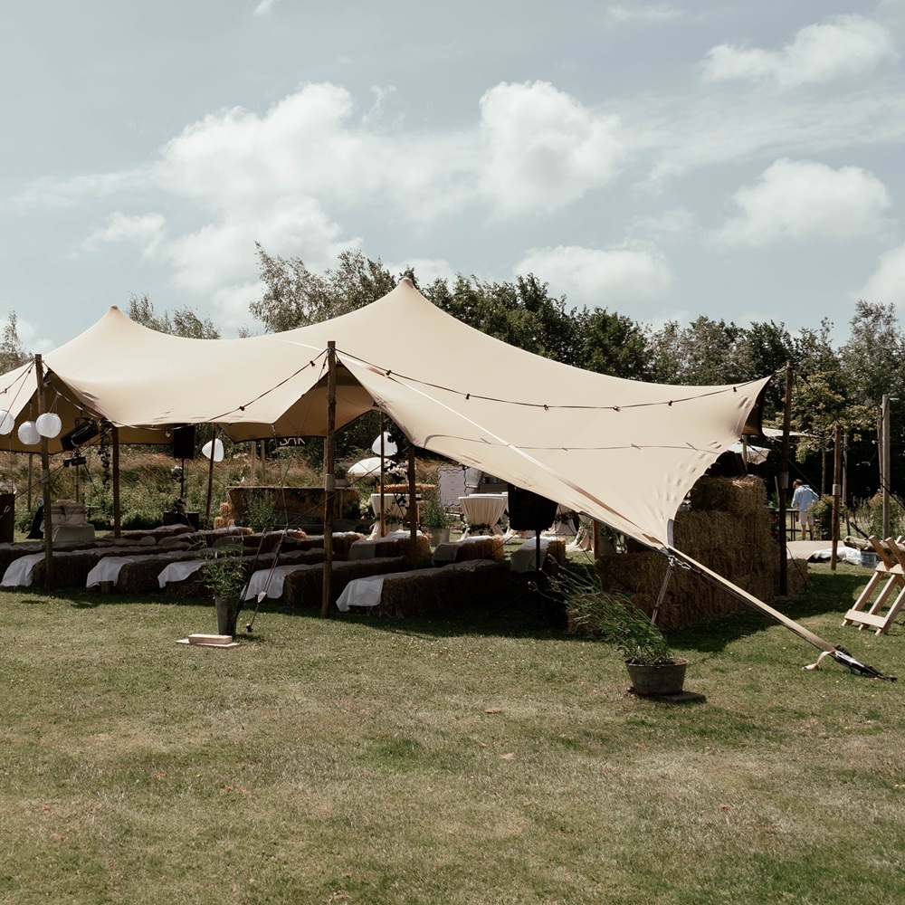 Stretchtent 10x15 meter